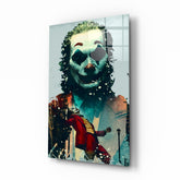 Joker Glass Wall Art.